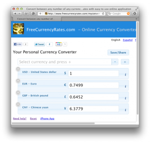 Online Currency Converter Web Application
